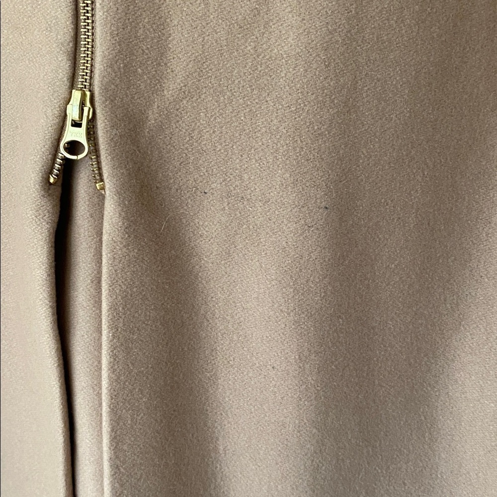 Isabella Oliver Maternity Camel Peacoat Pea Coat Double Breasted Size 12 - Picture 11 of 14